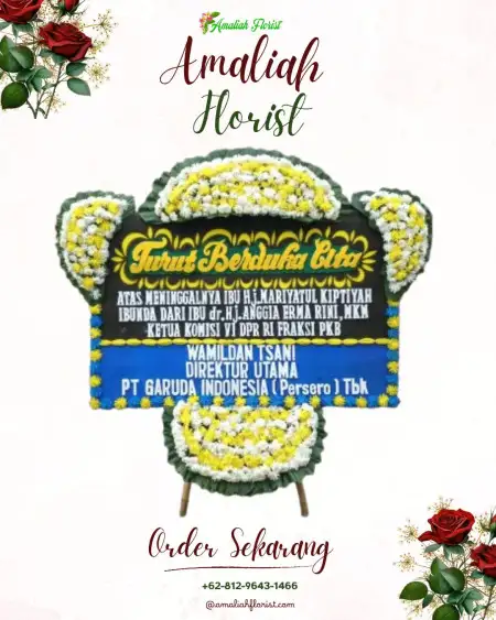 Papan Bunga Duka Pasir Garam